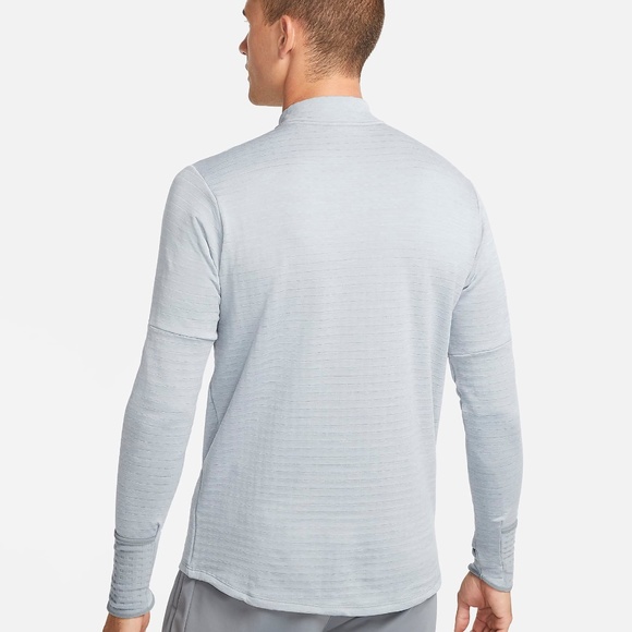 Nike Therma-FIT Repel Element 1/4 Zip Running Top DD5662-084 (Smoke Grey) - Picture 3 of 9